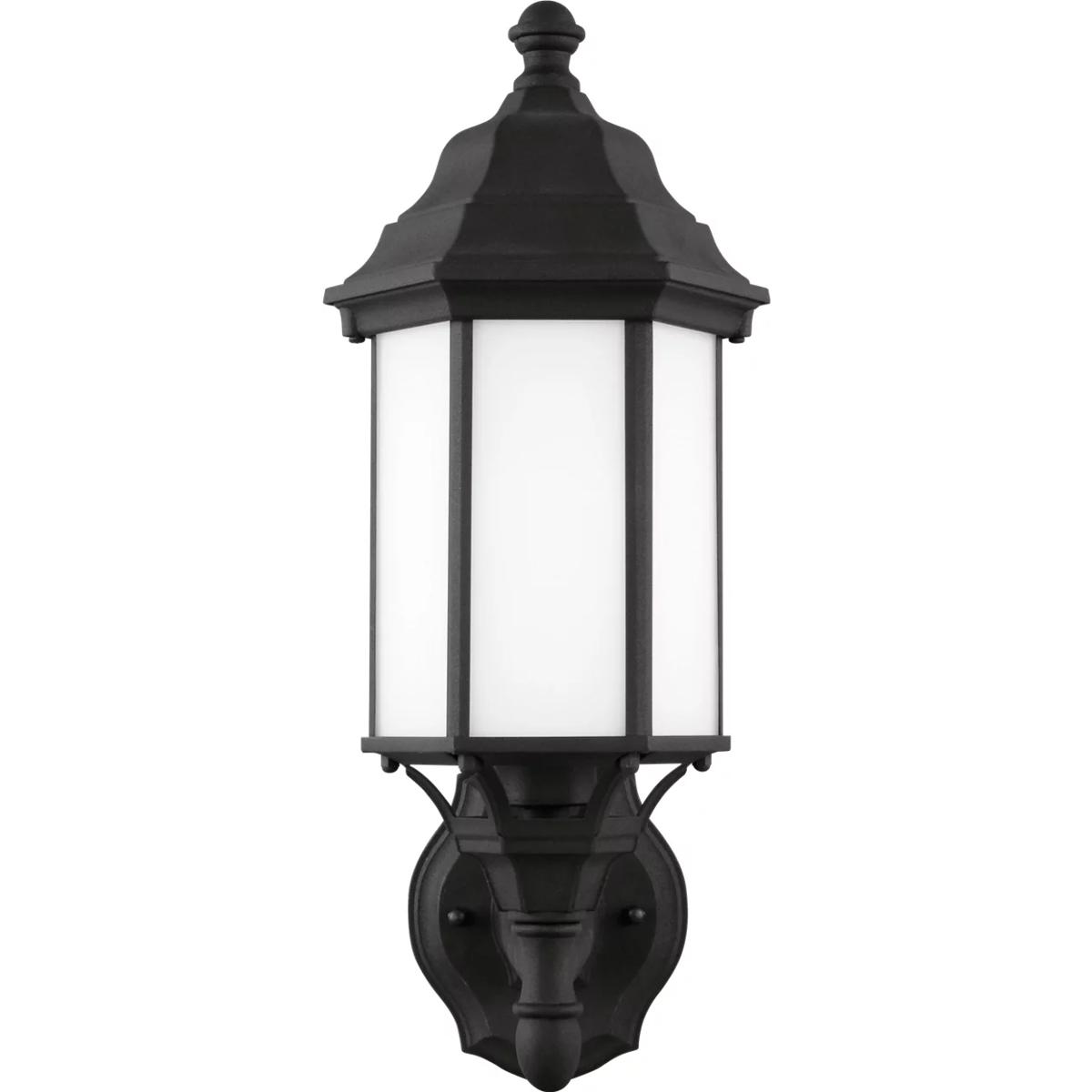 Generation Lighting 8538751EN3-12 Sevier 1 Light 16.25 inch Black Outdoor Wall Lantern, Small