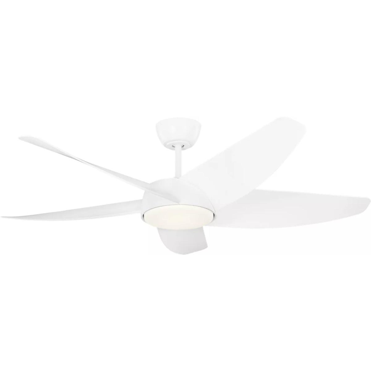 Generation Lighting 5ARKSM52RZWD Arkdale 52 inch Matte White Outdoor Ceiling Fan