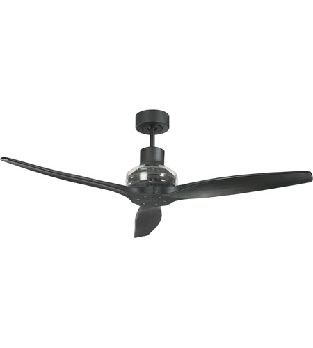 Star Fans 7237 Star Propeller 52 inch Black Indoor/Outdoor Ceiling Fan, Real Wood Blades