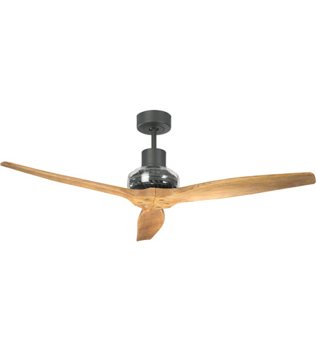 Star Fans 7473 Star Propeller 52 Inch Graphite With Natural I Blades Indoor Ceiling Fan Real Wood Blades