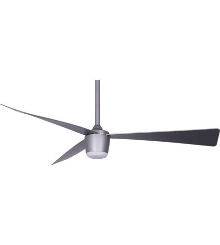Star Fans 7664 Star 7 52 inch Space Grey Indoor DC Motor Ceiling Fan, Remote Control Included
