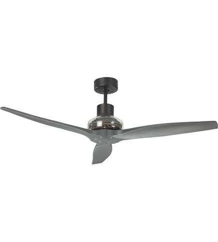 Star Fans 7428 Star Propeller 52 inch Brown with Graphite Blades Indoor/Outdoor Ceiling Fan, Real Wood Blades