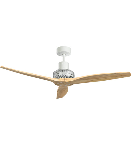 Star Fans 7268 Star Propeller 52 Inch White With Natural Blades