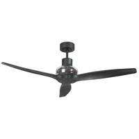 Star Fans 7237 Star Propeller 52 inch Black Indoor/Outdoor Ceiling Fan, Real Wood Blades thumb