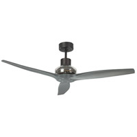 Star Fans 7428 Star Propeller 52 inch Brown with Graphite Blades Indoor/Outdoor Ceiling Fan, Real Wood Blades thumb