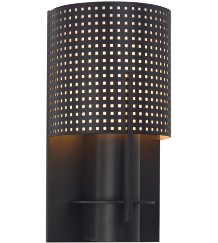 Sonneman 1710.32MF Oberon 1 Light 6 inch Black Bronze ADA Sconce Wall Light
