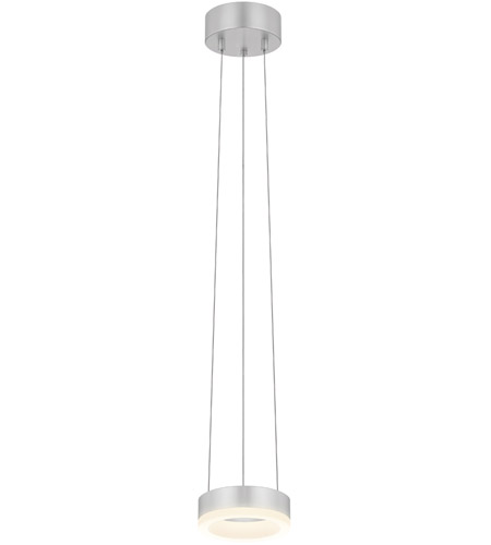 Sonneman 2311.16 Corona LED 6 inch Bright Satin Aluminum Pendant Ceiling Light