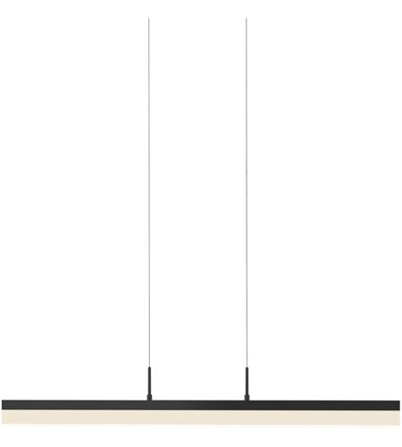 Sonneman 2346.25 Stiletto 33 inch Satin Black Pendant Ceiling Light