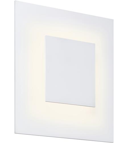 Sonneman 2368.98 Center LED 8 inch Textured White ADA Sconce Wall Light