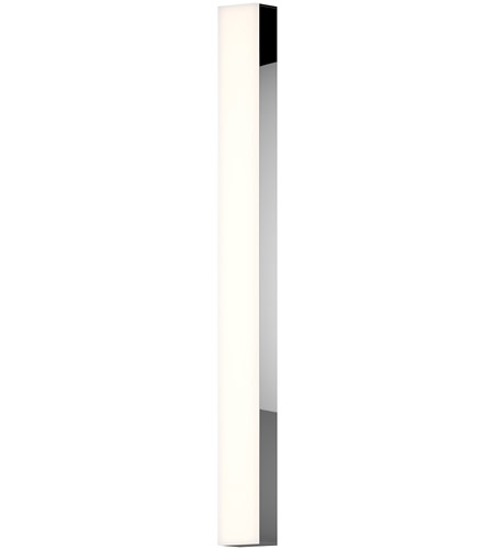 Sonneman 2594.01 Solid Glass Bar LED 3 inch Polished Chrome Bath Bar Wall Light