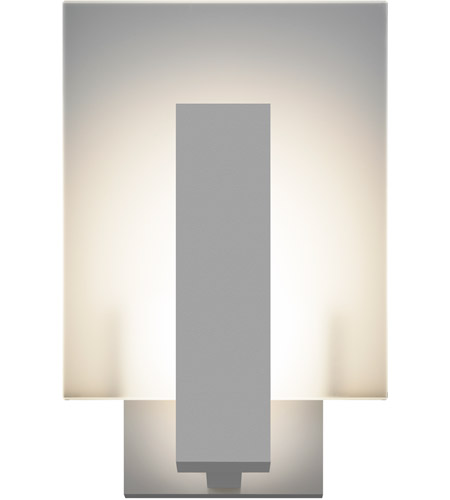 Sonneman 2724.74-WL Midtown LED 9 inch Textured Gray Indoor-Outdoor Sconce, Inside-Out