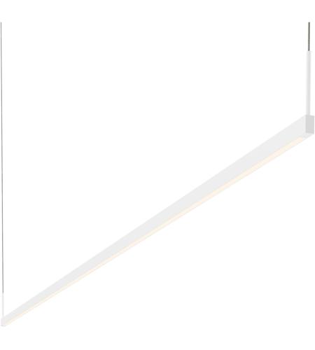 Sonneman 2816.03-8 Thin-Line LED 96 inch Satin White Pendant Ceiling Light