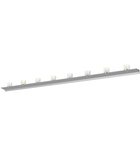 Sonneman 2855.16-LW Votives LED 96 inch Bright Satin Aluminum Wall Bar Wall Light