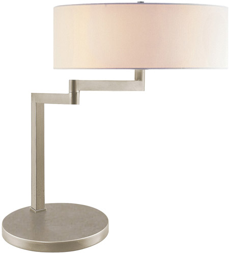 Sonneman 3625.13 Osso 19 inch 75 watt Satin Nickel Table Lamp Portable Light