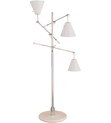 Sonneman Treluci 3 Light Floor Lamp in Polished Chrome 3635.01W