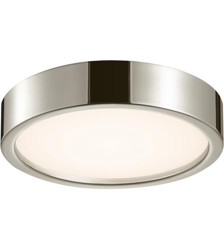 Sonneman 3725 35 Puck Led 15 Inch Polished Nickel Surface Mount Ceiling Light