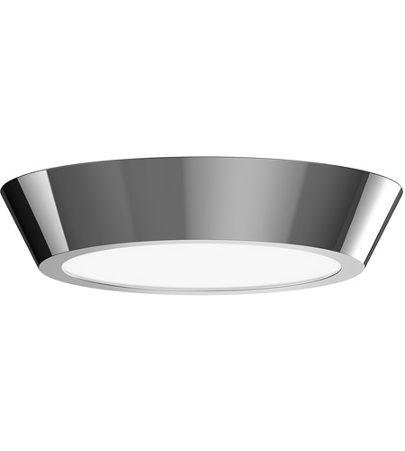 Sonneman 3731.35 Oculus LED 13 inch Polished Nickel Semi-Flush Ceiling Light