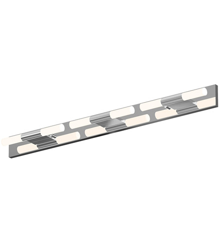 Sonneman 3803.01W Crystal Rods LED 28 inch Polished Chrome Bath Bar Wall Light