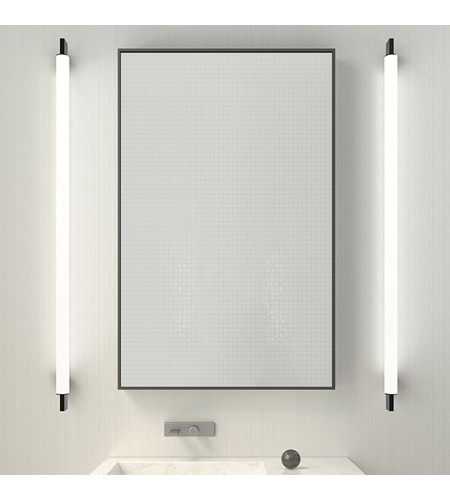 Sonneman 3832.25 Keel LED 2 inch Satin Black Bath Bar Wall Light 3832.25_App.jpg