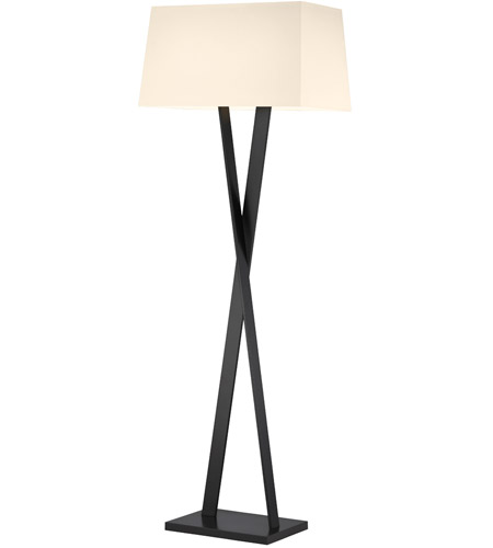 Sonneman 4662.25 X-Lamp 62 inch 100 watt Satin Black Floor Lamp Portable Light