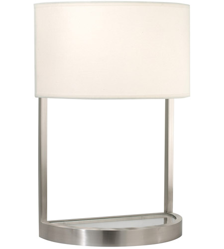 Sonneman Lighting Hemi 2 Light Table Lamp in Satin Nickel 6030.13