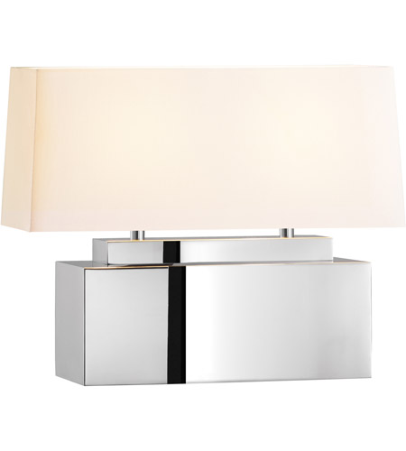 Sonneman Mirror 2 Light Table Lamp in Polished Stainless Steel 6132.08