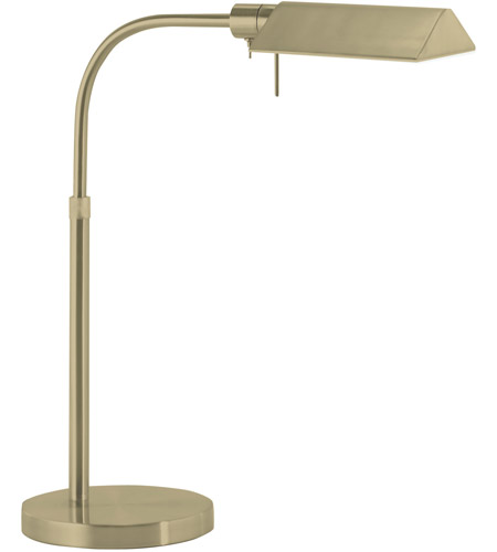 Sonneman 7004.38 Tenda Pharmacy 16 inch 75 watt Satin Brass Table Lamp Portable Light 