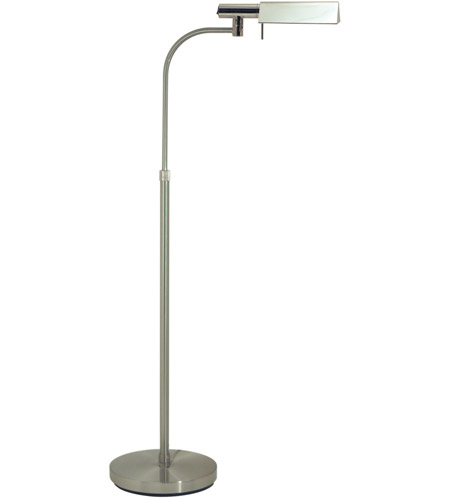 Sonneman E-Tenda 1 Light Floor Lamp in Satin Nickel 7011.13