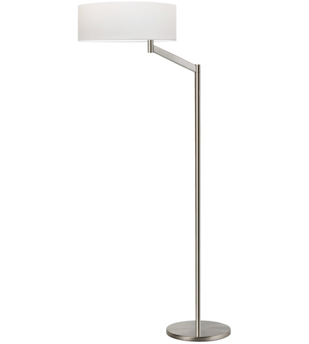 Sonneman 7083.13 Perch 50 inch 150 watt Satin Nickel Floor Lamp Portable Light