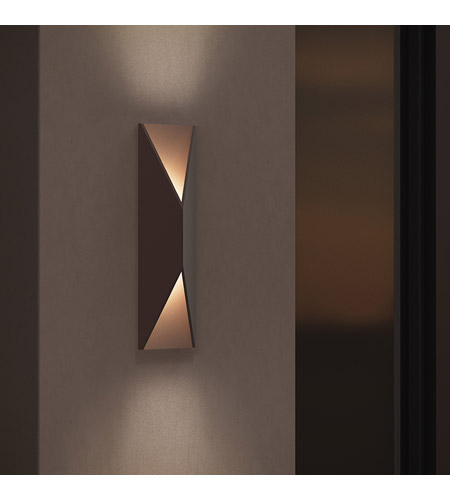 Sonneman 7100.74-WL Prisma LED 11 inch Textured Gray Indoor-Outdoor Sconce 7100.74-WL_App.jpg