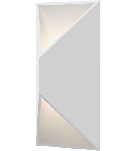 Sonneman 7100.98-WL Prisma LED 11 inch Textured White Indoor-Outdoor Sconce