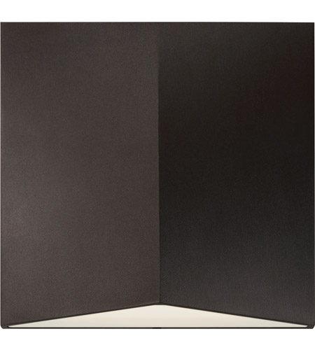 Sonneman 7234.72-WL Ridgeline LED 8 inch Textured Bronze Indoor-Outdoor Sconce, Inside-Out