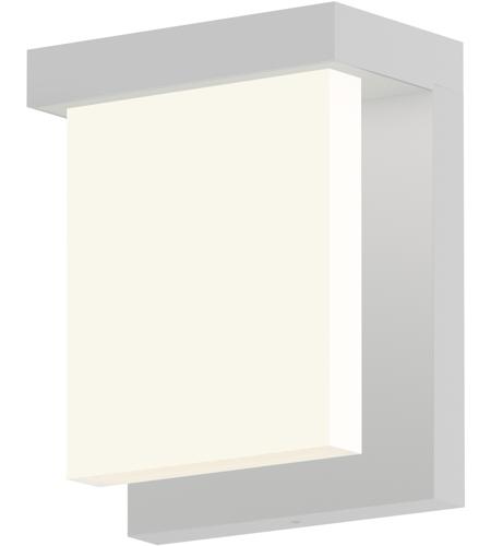 Sonneman 7275.98-WL Glass Glow LED 6 inch Textured White Indoor-Outdoor Sconce, Inside-Out