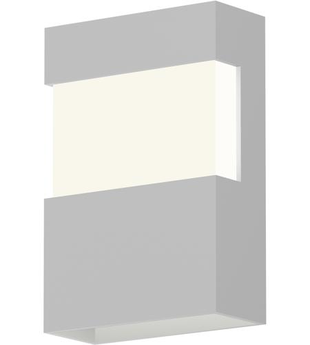 Sonneman 7280.98-WL Band LED 8 inch Textured White Indoor-Outdoor Sconce, Inside-Out