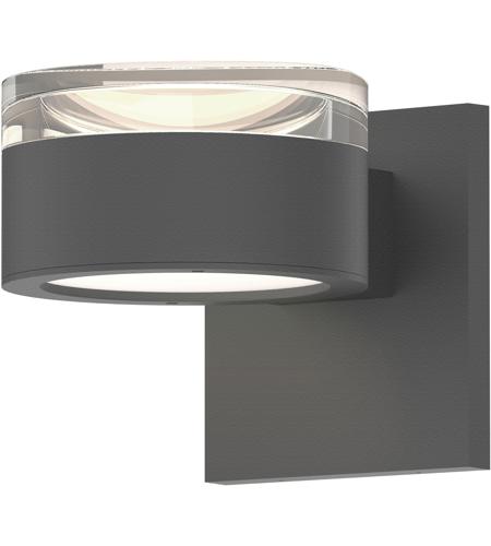 Sonneman 7302.FH.PL.74-WL Reals LED 5 inch Textured Gray Indoor-Outdoor Sconce, Inside-Out photo