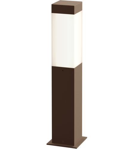 Sonneman 7381.72-WL Square Column 12V 8 watt Textured Bronze Bollard