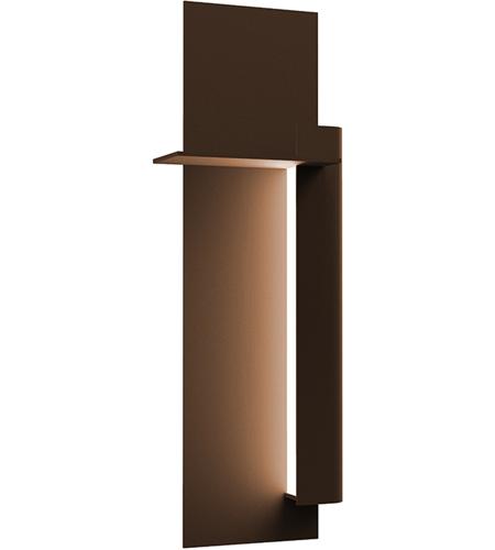 Sonneman 7434.72-WL Backgate LED 8 inch Textured Bronze ADA Sconce Wall Light