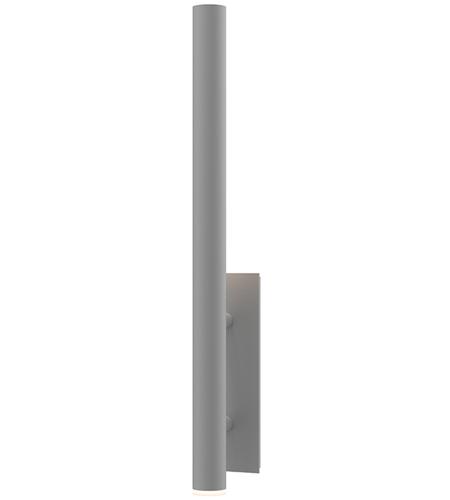 Sonneman 7480.74-WL Flue LED 5 inch Textured Gray Sconce Wall Light photo