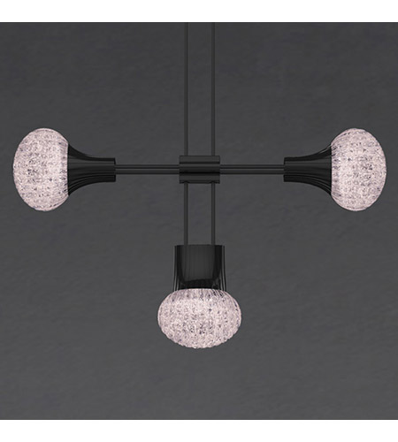 Sonneman S1K36K-SR180612-HC04 Suspenders LED 118 inch Satin Black Modular Pendant Composition Ceiling Light
