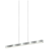 Sonneman Corso Linear LED Pendant in Bright Satin Aluminum 1735.16 thumb