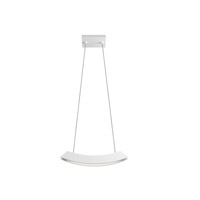 Sonneman 1740.98 Kabu LED 12 inch Textured White Pendant Ceiling Light alternative photo thumbnail