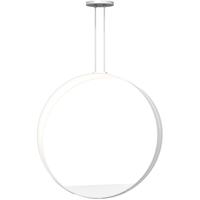 Sonneman 1780.03 Aureola LED 20 inch Satin White Pendant Ceiling Light thumb