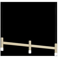 Sonneman 1783.14 Systema Staccato LED 29 inch Painted Brass Linear Pendant Ceiling Light 1783.14_BB.jpg thumb