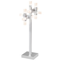 Sonneman 2140.16 Connetix 28 inch 20 watt Bright Satin Aluminum Table Lamp Portable Light thumb