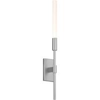 Sonneman 2210.16 Wands LED 3 inch Bright Satin Aluminum ADA Sconce Wall Light thumb