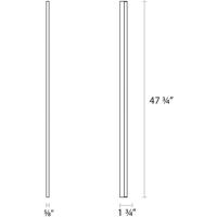 Sonneman Stiletto Lungo LED Wall Bar in Bright Satin Aluminum 2330.16 2330.16_Diagram.jpg thumb