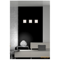 Sonneman 2368.98 Center LED 8 inch Textured White ADA Sconce Wall Light 2368.98_2.jpg thumb