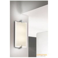 Sonneman 2452.01 Double Arc LED 6 inch Polished Chrome ADA Sconce Wall Light 2452.01_2.jpg thumb