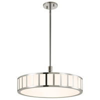 Sonneman Capital 22-inch LED Round Pendant in Polished Nickel 2522.35 thumb