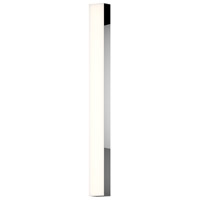Sonneman 2594.01 Solid Glass Bar LED 3 inch Polished Chrome Bath Bar Wall Light thumb